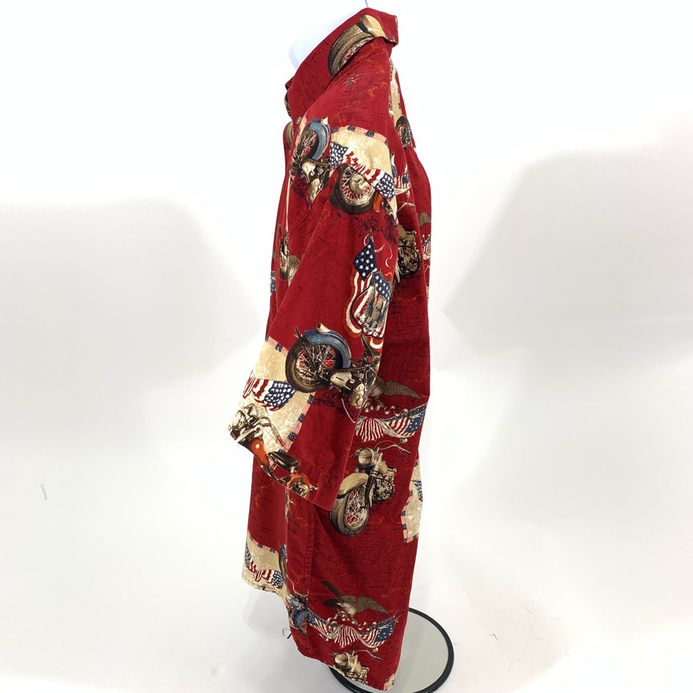 Motorcycle Button Shirt - Picture 4 of 7